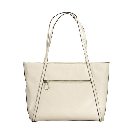 Guess Jeans Beige Polyethylene Handbag - Hilstor