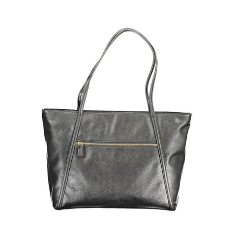Guess Jeans Black Polyethylene Handbag - Hilstor