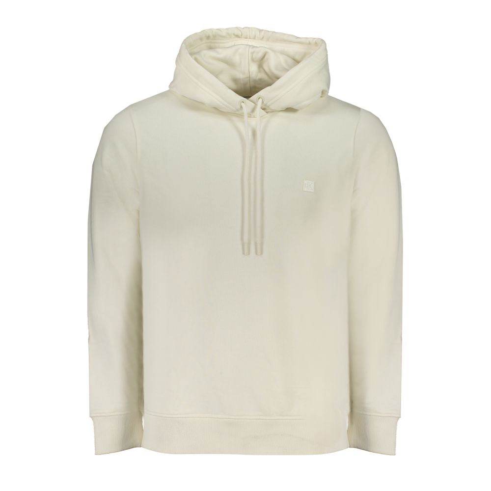 Calvin Klein White Cotton Men Sweater - Hilstor