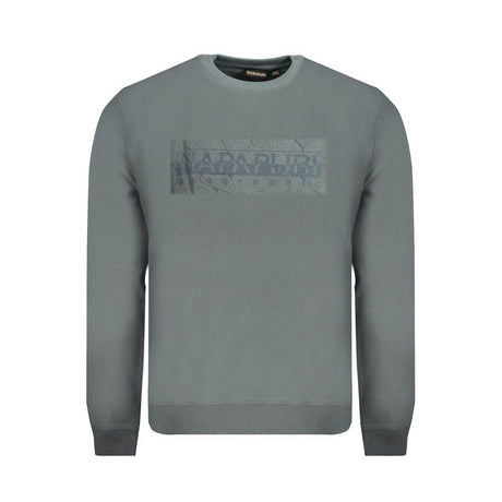 Napapijri Green Cotton Men Sweater - Hilstor