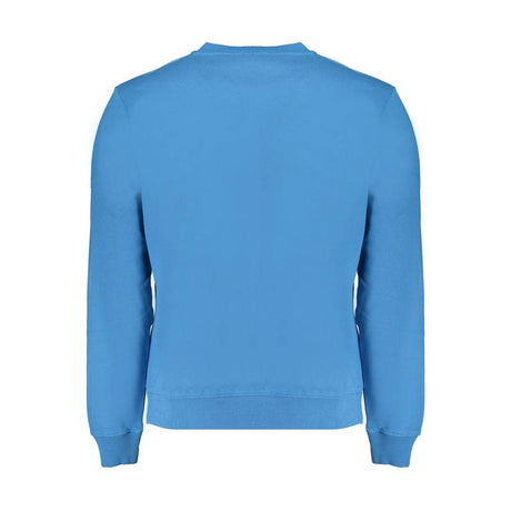 Napapijri Blue Cotton Men Sweater - Hilstor