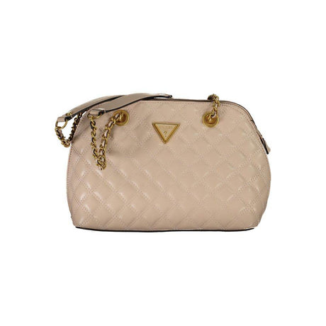 Guess Jeans Beige Polyethylene Handbag - Hilstor