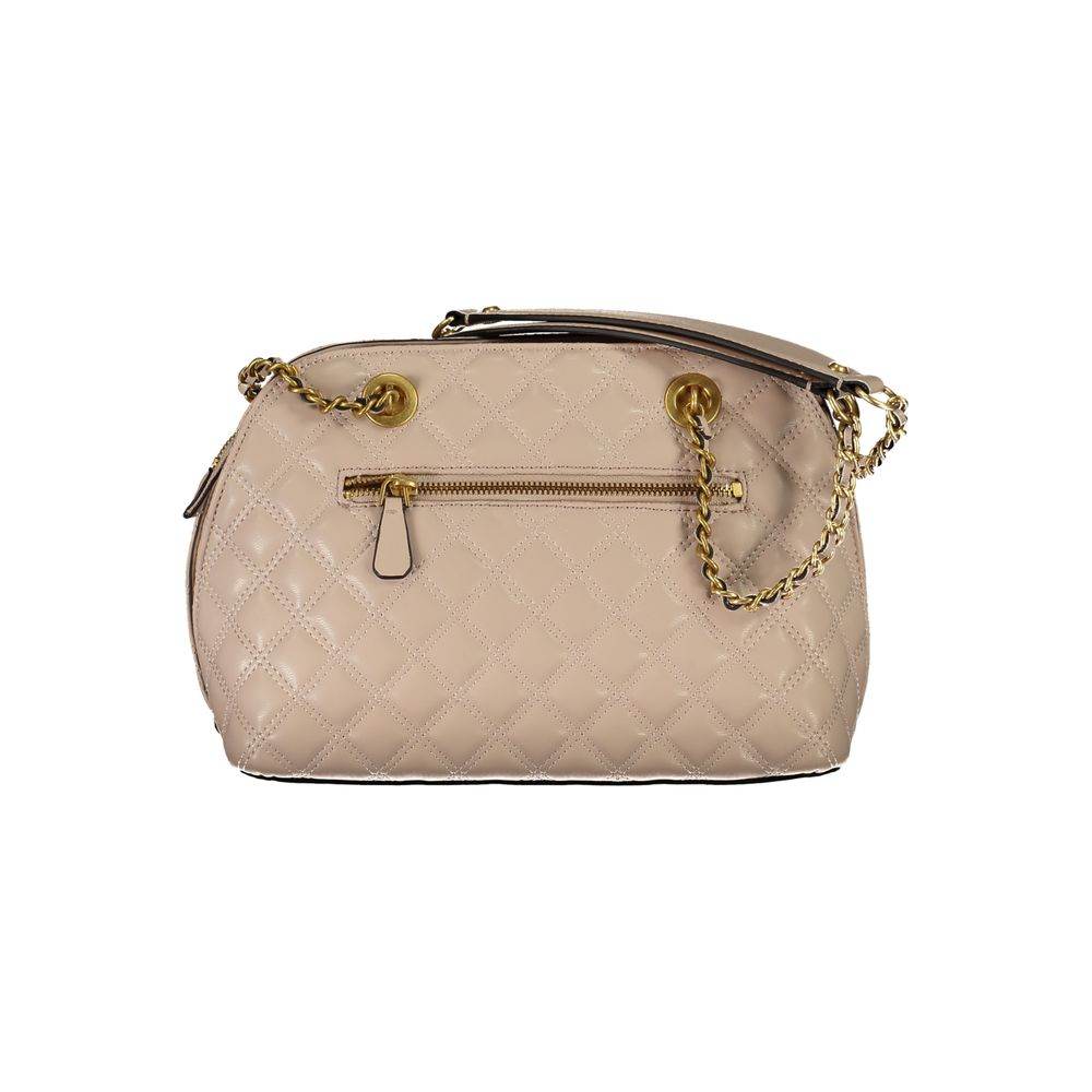 Guess Jeans Beige Polyethylene Handbag - Hilstor