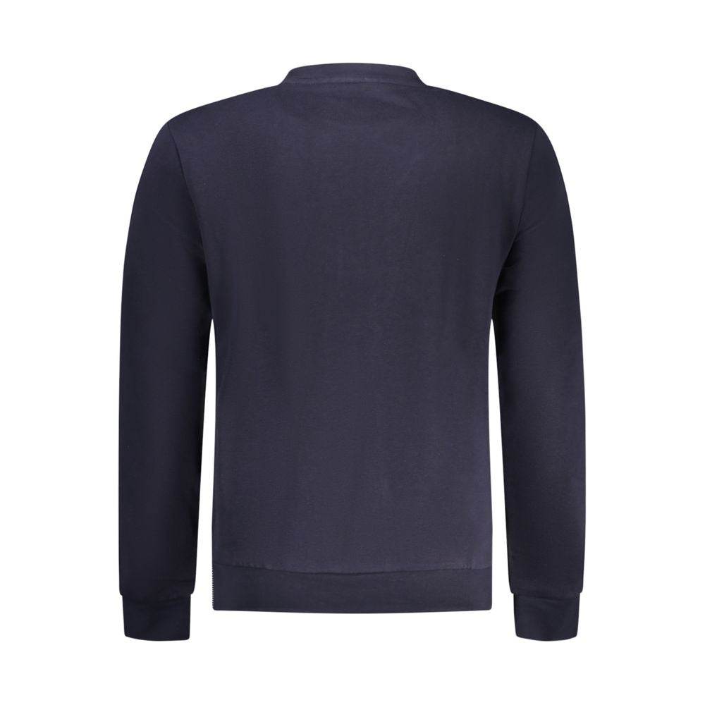 Napapijri Blue Cotton Men Sweater - Hilstor