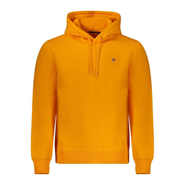Napapijri Orange Cotton Men Sweater - Hilstor