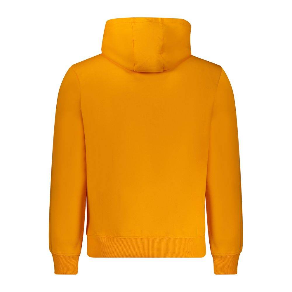 Napapijri Orange Cotton Men Sweater - Hilstor