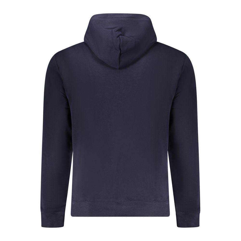 Napapijri Blue Cotton Men Sweater - Hilstor
