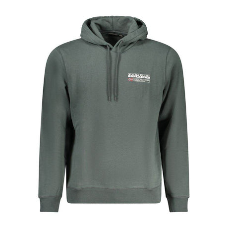 Napapijri Green Cotton Men Sweater - Hilstor