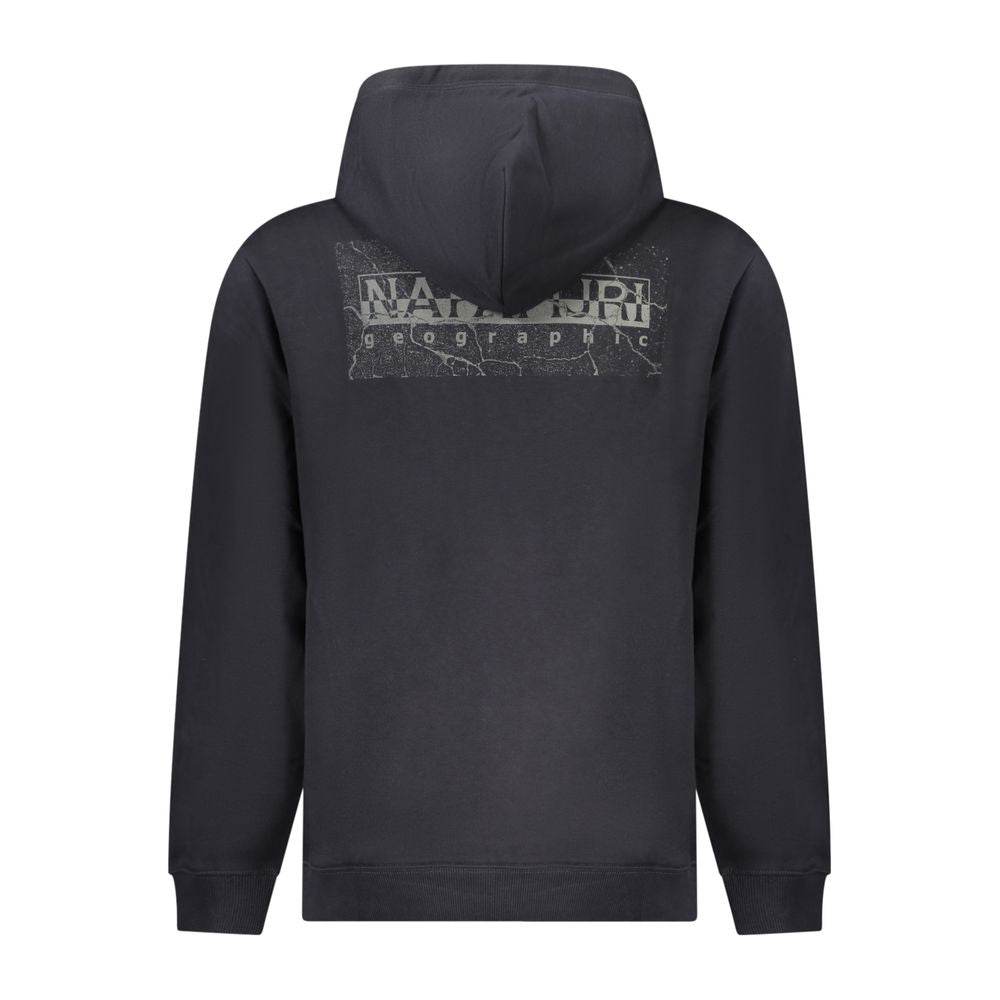 Napapijri Black Cotton Men Sweater - Hilstor