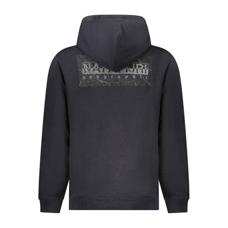 Napapijri Black Cotton Men Sweater - Hilstor