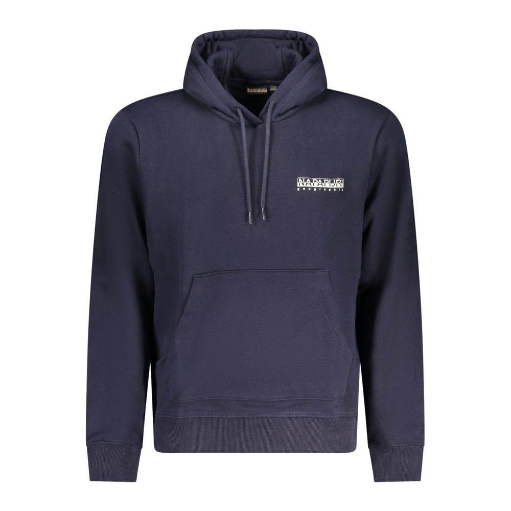 Napapijri Blue Cotton Men Sweater - Hilstor