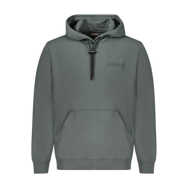 Napapijri Green Cotton Men Sweater - Hilstor