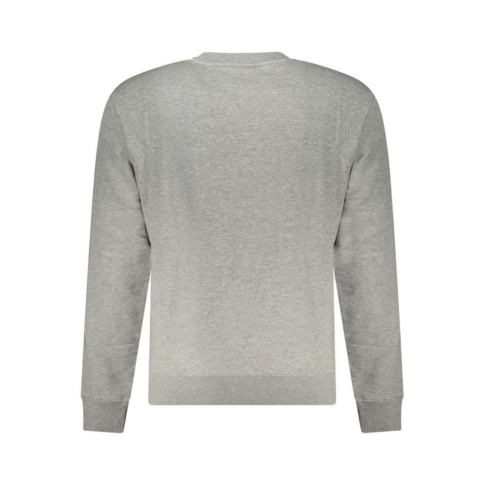 Napapijri Gray Cotton Men Sweater - Hilstor