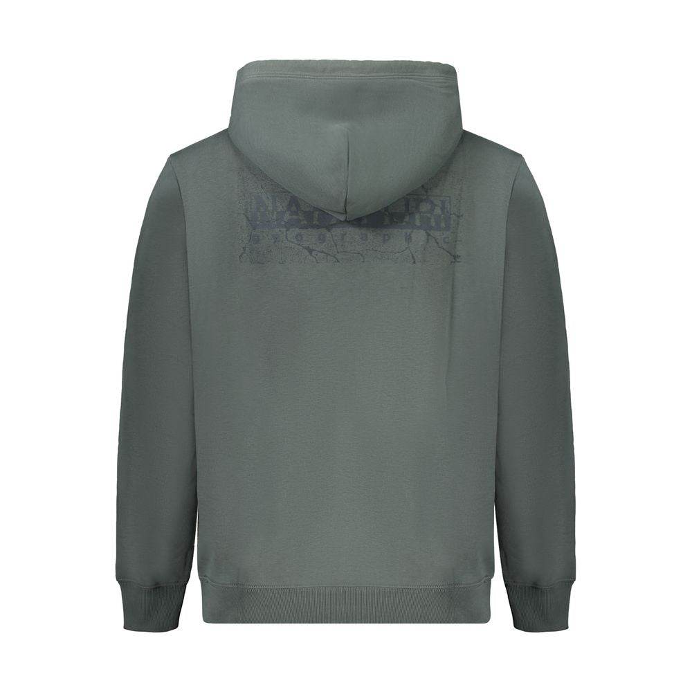 Napapijri Green Cotton Men Sweater - Hilstor