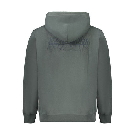 Napapijri Green Cotton Men Sweater - Hilstor