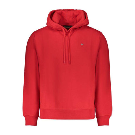 Napapijri Red Cotton Men Sweater - Hilstor