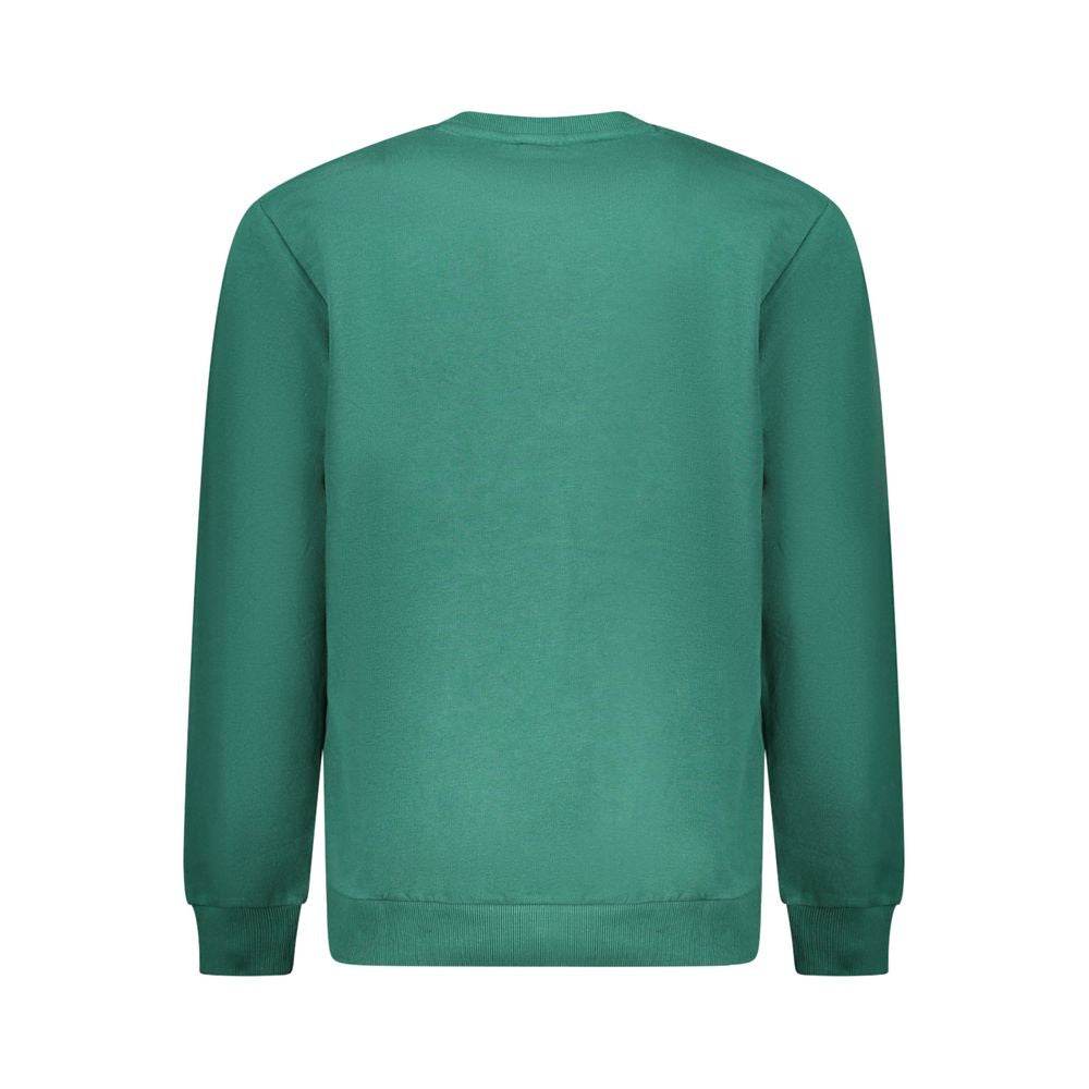 Fila Green Cotton Men Sweater - Hilstor