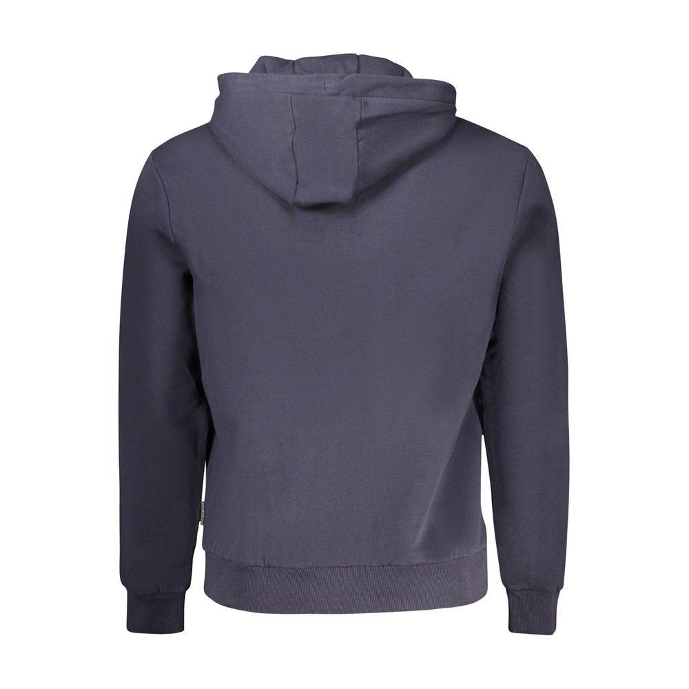 Napapijri Blue Organic Cotton Men Sweater - Hilstor