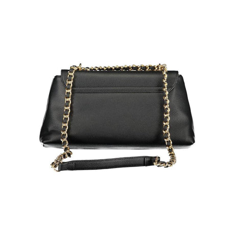 Mario Valentino Black Polyethylene Handbag - Hilstor