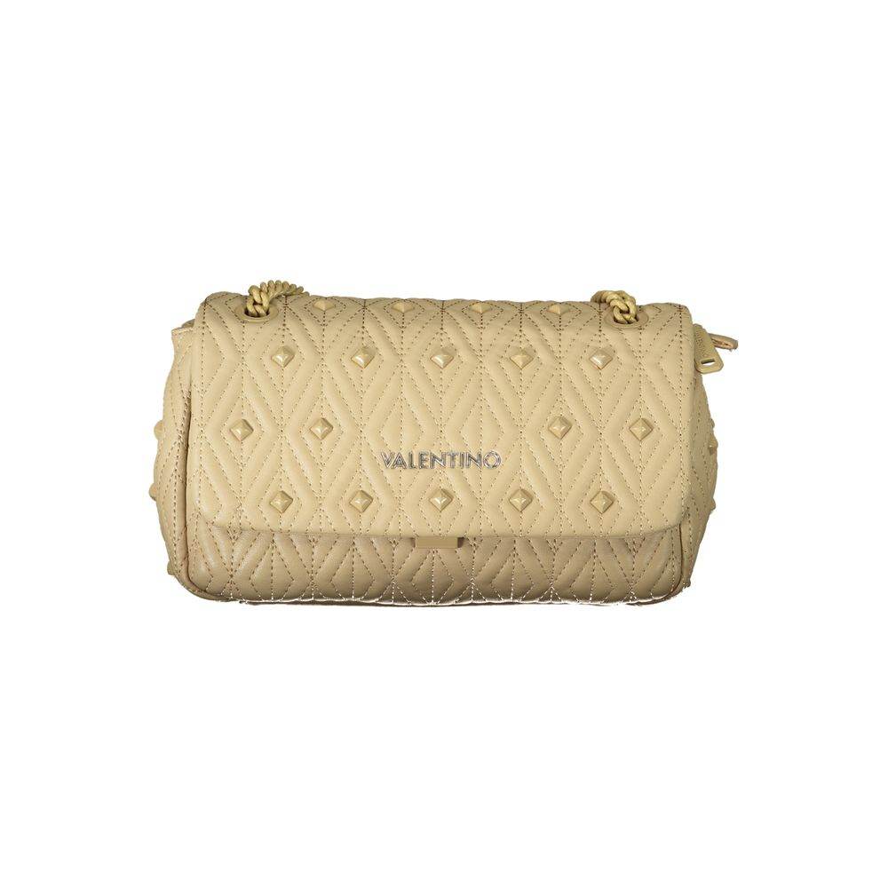 Mario Valentino Beige Polyester Handbag - Hilstor
