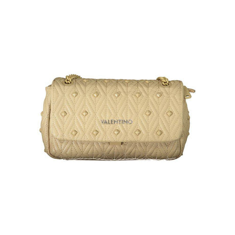Mario Valentino Beige Polyester Handbag - Hilstor