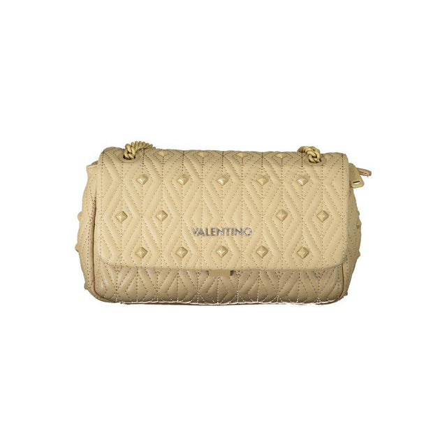 Mario Valentino Beige Polyester Handbag - Hilstor