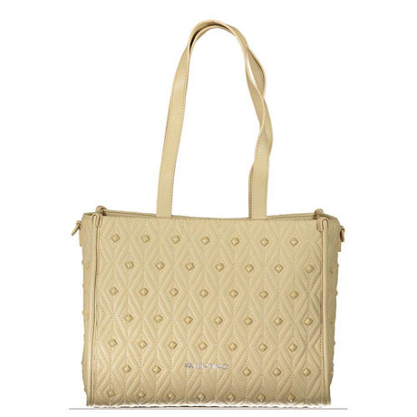 Mario Valentino Beige Polyester Handbag - Hilstor