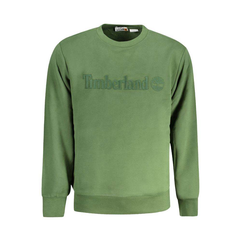 Timberland Green Cotton Men Sweater - Hilstor