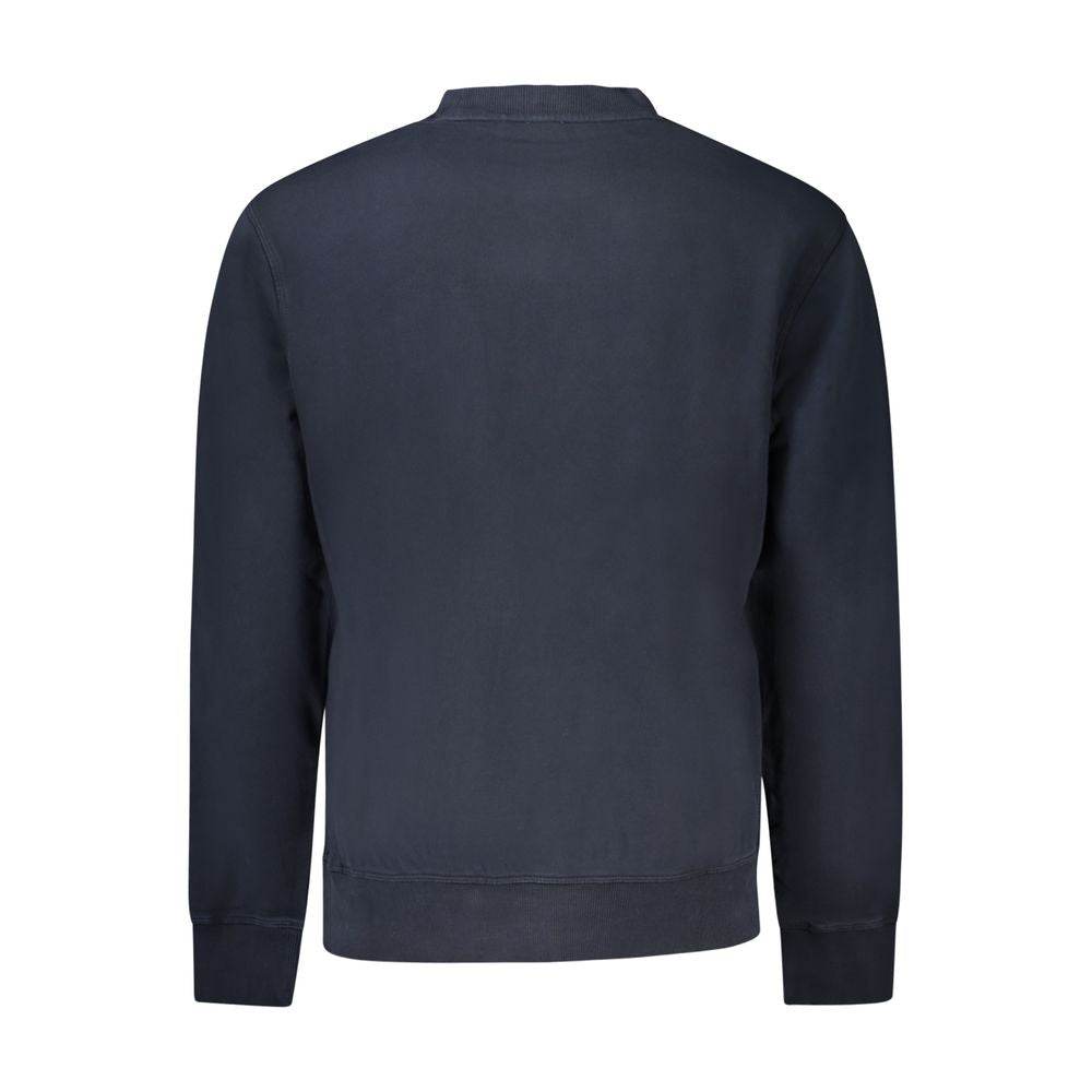 Hugo Boss Blue Cotton Men Sweater - Hilstor