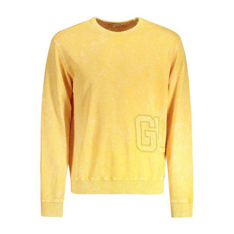 Guess Jeans Yellow Cotton Men Sweater - Hilstor