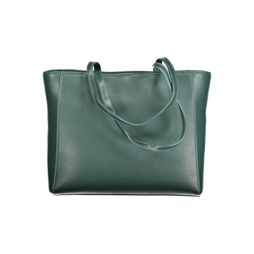 Mario Valentino Green Polyethylene Handbag - Hilstor