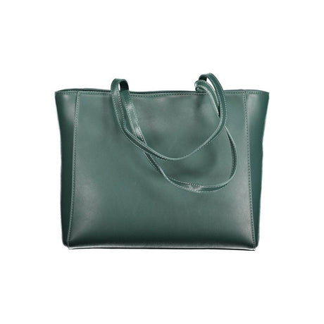 Mario Valentino Green Polyethylene Handbag - Hilstor