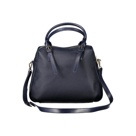 Mario Valentino Blue Polyethylene Handbag - Hilstor