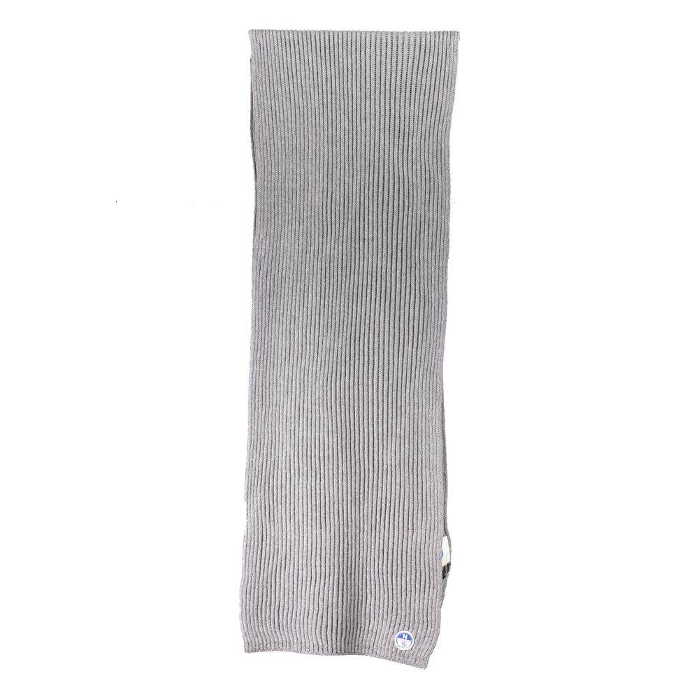 North Sails Gray Cotton Scarf - Hilstor