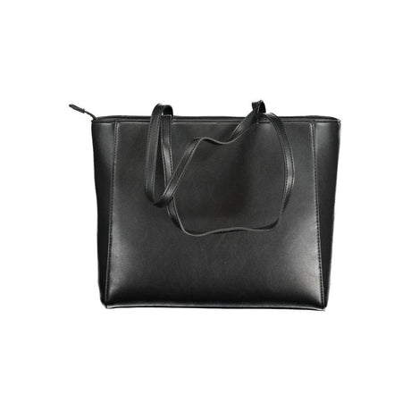 Mario Valentino Black Polyethylene Handbag - Hilstor
