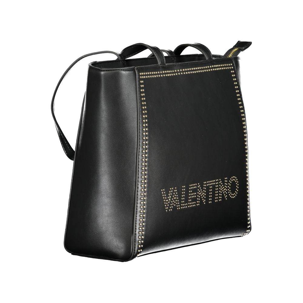 Mario Valentino Black Polyethylene Handbag - Hilstor
