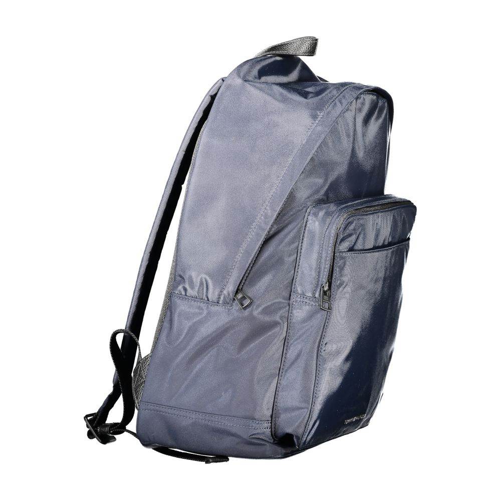 Tommy Hilfiger Blue Polyester Backpack - Hilstor