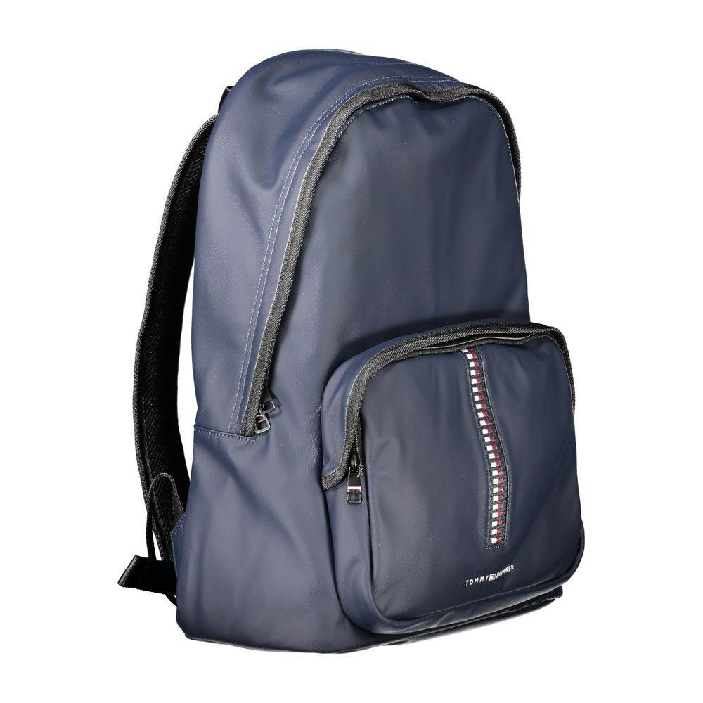 Tommy Hilfiger Blue Polyethylene Backpack - Hilstor