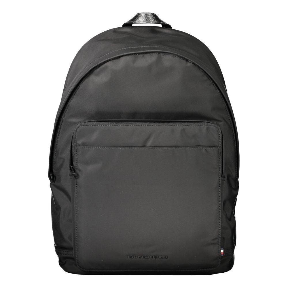 Tommy Hilfiger Black Polyester Backpack - Hilstor