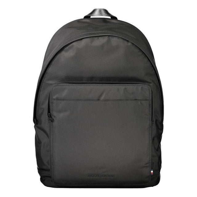 Tommy Hilfiger Black Polyester Backpack - Hilstor