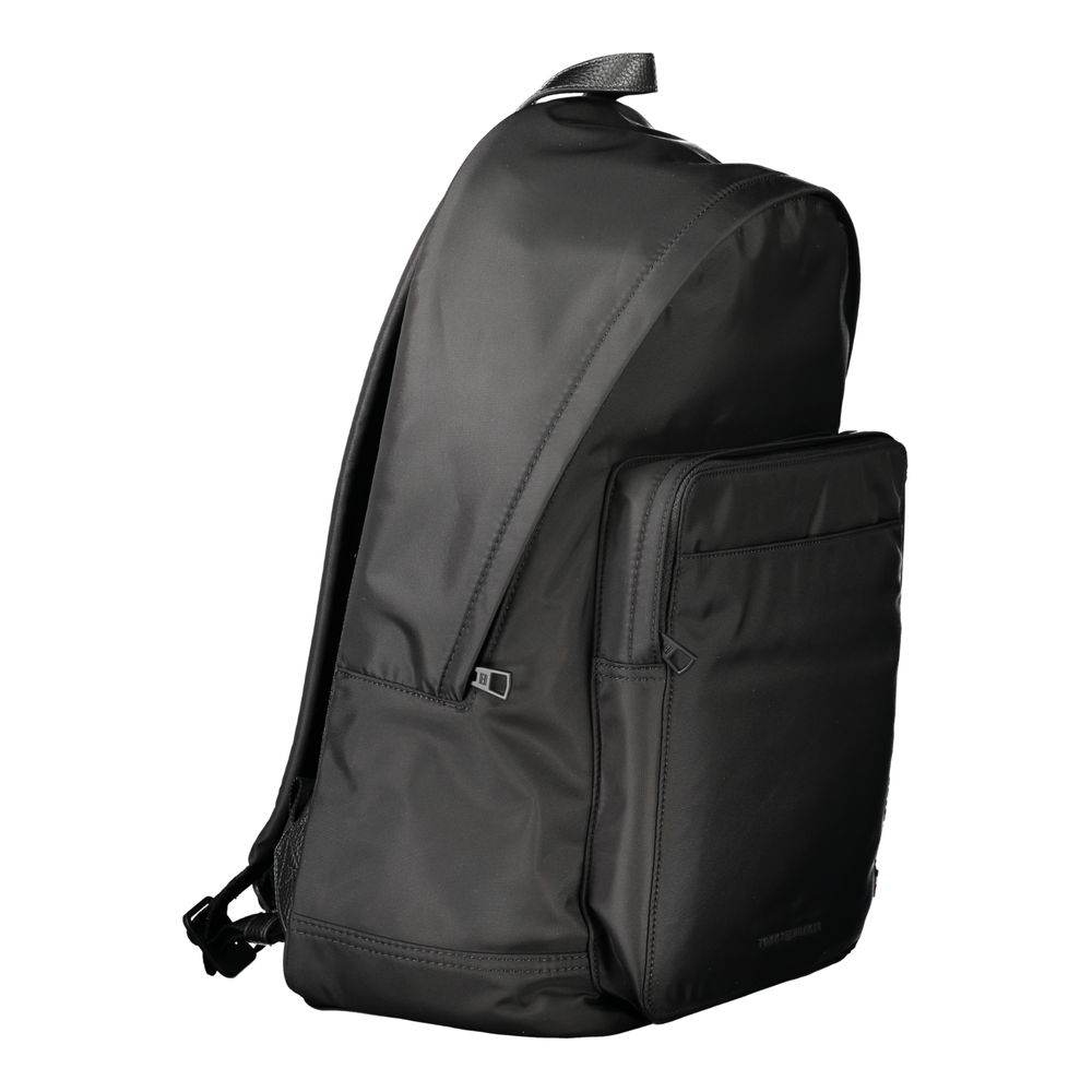 Tommy Hilfiger Black Polyester Backpack - Hilstor