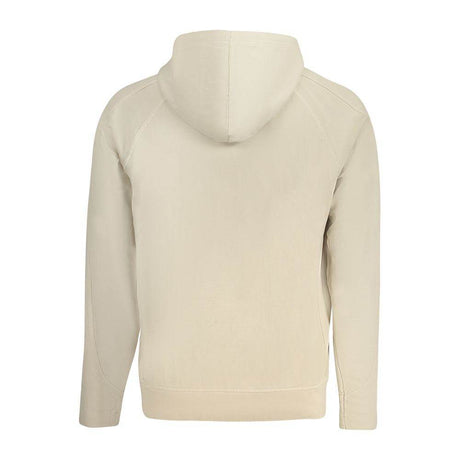 Hugo Boss Beige Cotton Men Hoodie - Hilstor