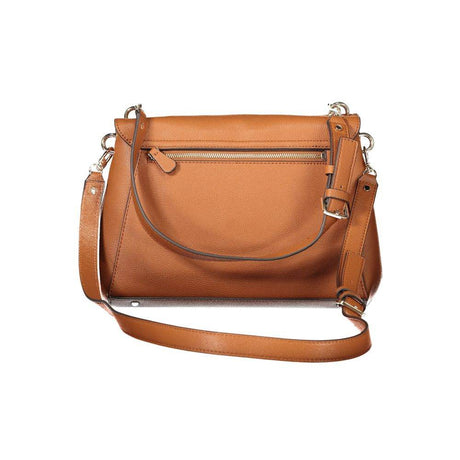 Guess Jeans Brown Polyethylene Handbag - Hilstor