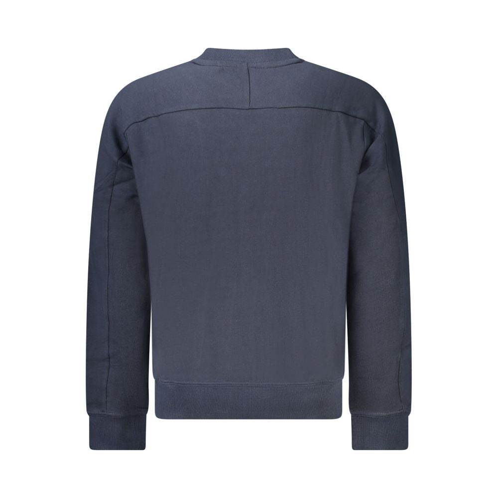 Hugo Boss Blue Cotton Men Sweater - Hilstor