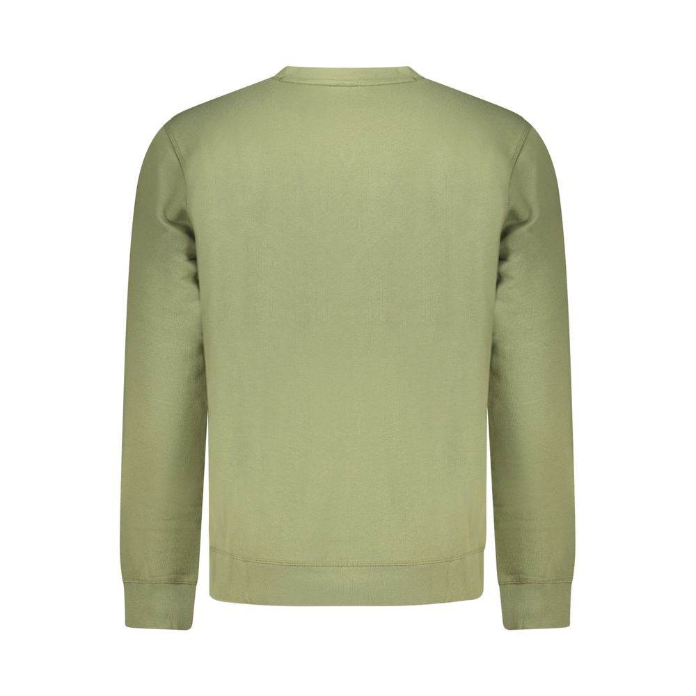 Hugo Boss Green Cotton Men Sweater - Hilstor