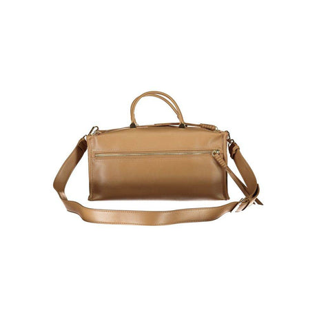 Mario Valentino Beige Polyethylene Handbag - Hilstor