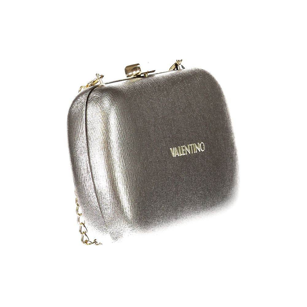 Mario Valentino Gray Polyethylene Handbag - Hilstor