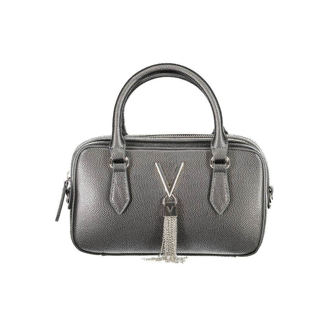 Mario Valentino Gray Polyethylene Handbag - Hilstor