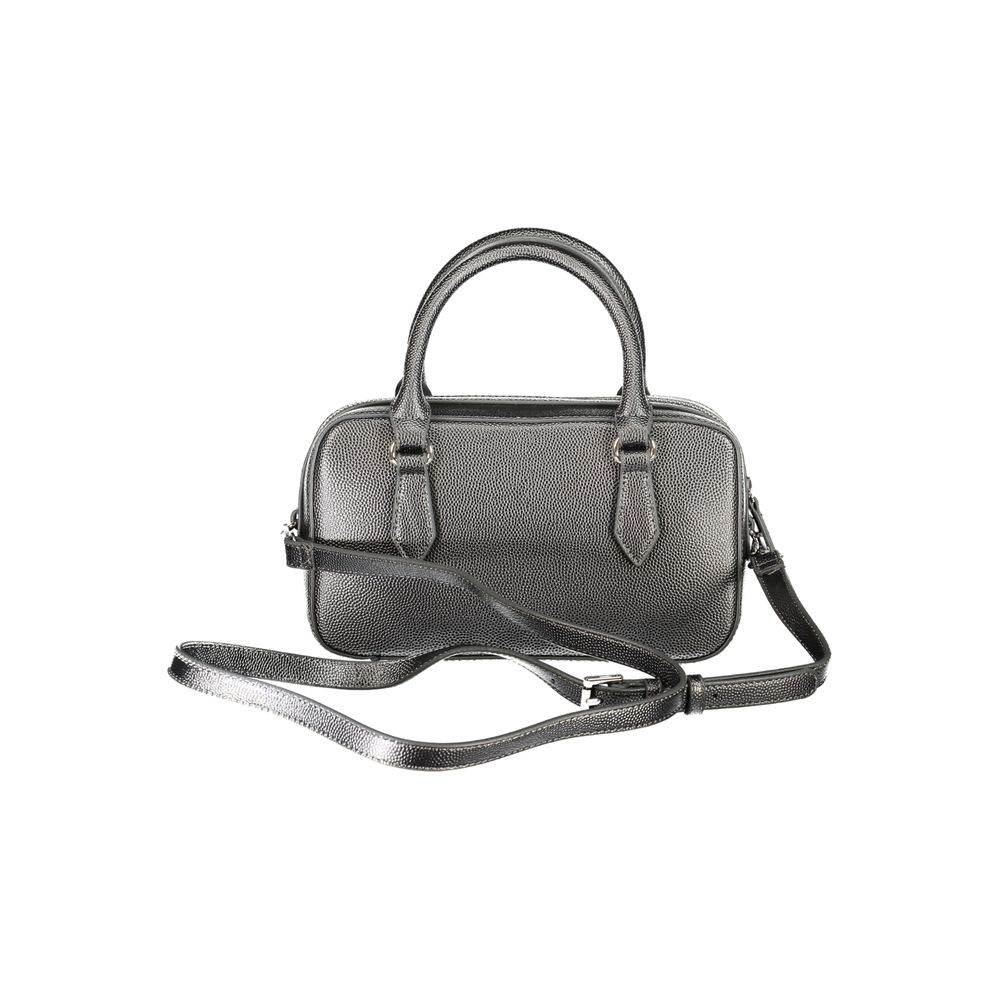 Mario Valentino Gray Polyethylene Handbag - Hilstor