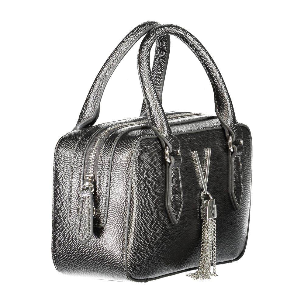Mario Valentino Gray Polyethylene Handbag - Hilstor